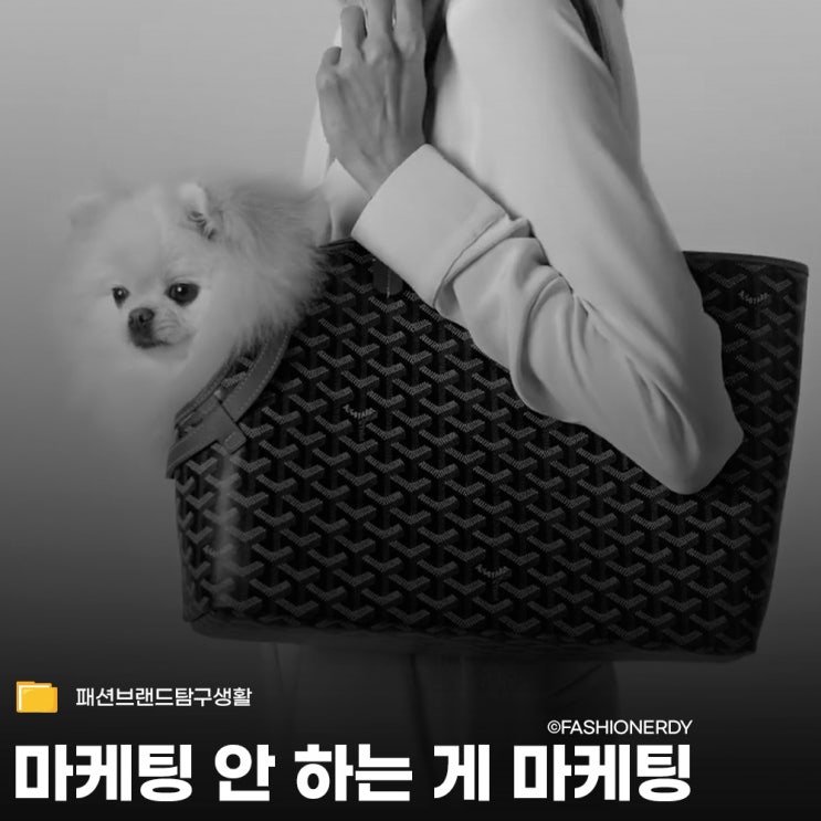  에르메스만큼 귀한 고야드, 광고 한 줄 없이 세계를 홀린 비결