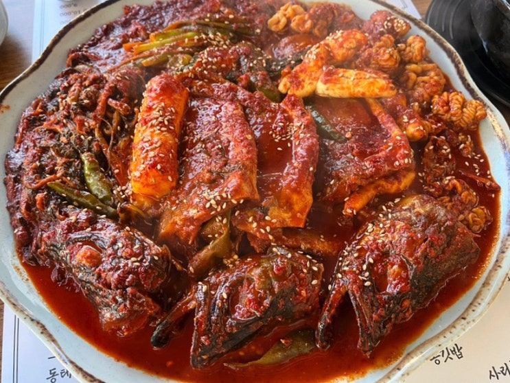  부천코다리찜 동태탕이 맛있는 황금동태탕찜 부천시청본점