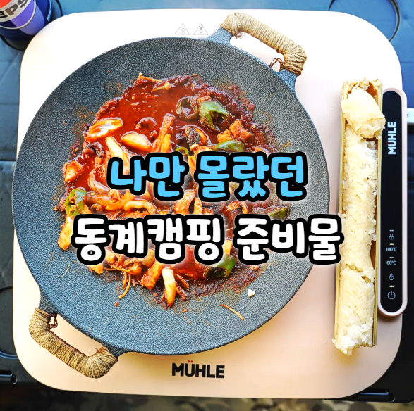  동계 캠핑 준비물 푸드워머 매트 후기, 식지 않는 캠핑장 음식