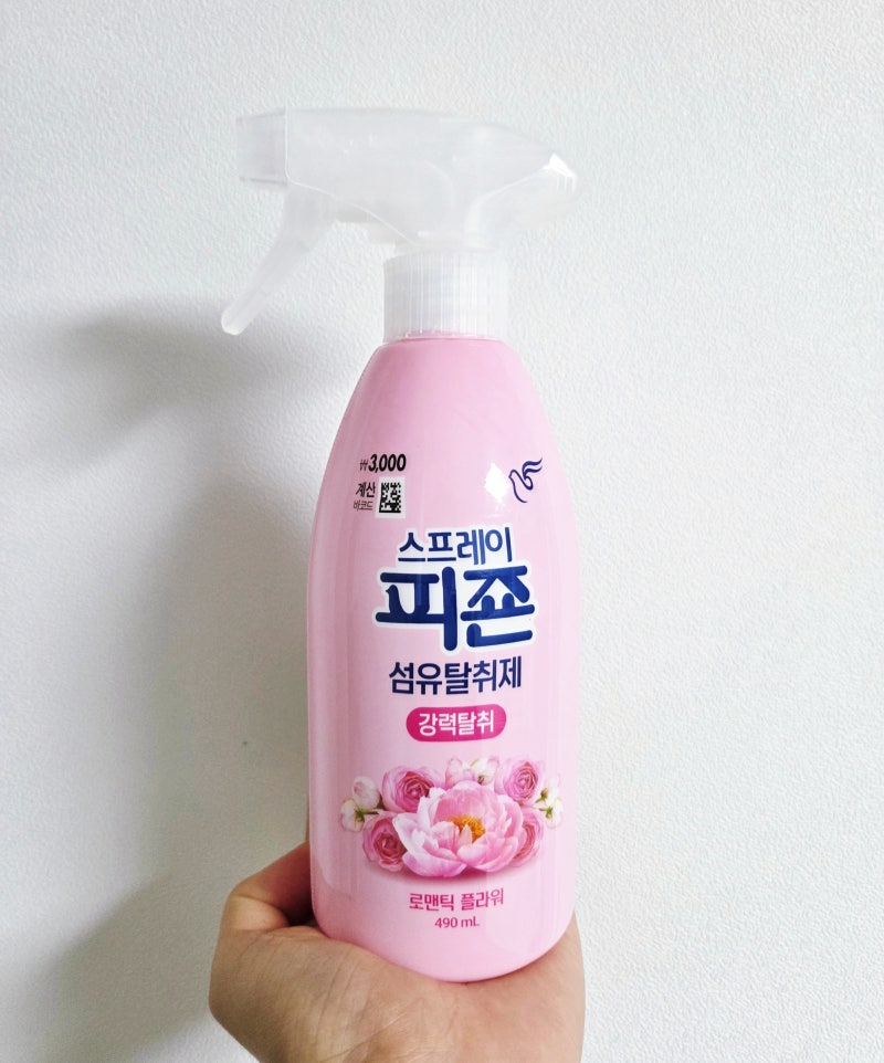 다이소 스프레이 피죤 섬유탈취제 로맨틱플라워 향·특징·후기