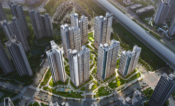  시티오씨엘 8단지, 전체 1,349세대 대단지가 주는 주거의 품격