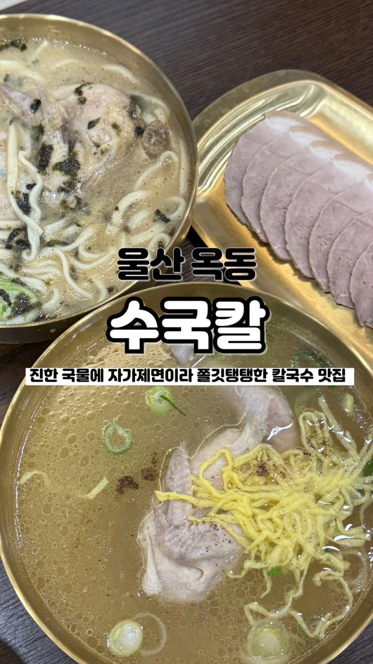  손님들로 가득한 자가제면 따끈따끈 신상 맛집 울산대공원맛집 수국칼