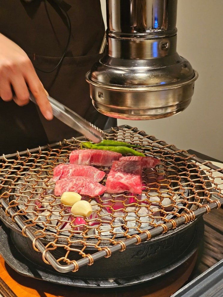  삼성역 근처 맛집 우도옥 삼성본점 아내와 함께한 고기집 저녁 데이트 한우 곰탕과 비빔냉면 후기