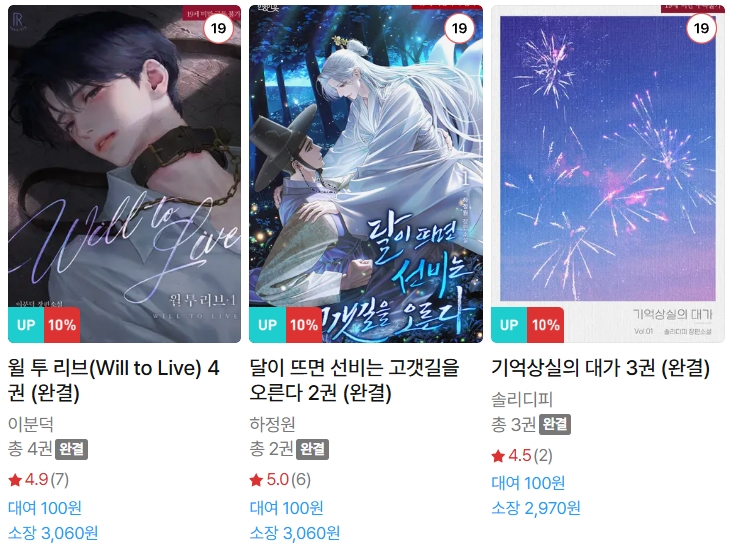  BL소설 신간) 26년 1월 26일 신간