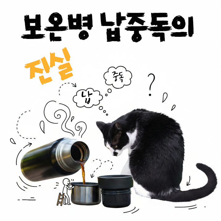  보온병 납중독 논란 스테인리스 고양이 식기는 안전할까?