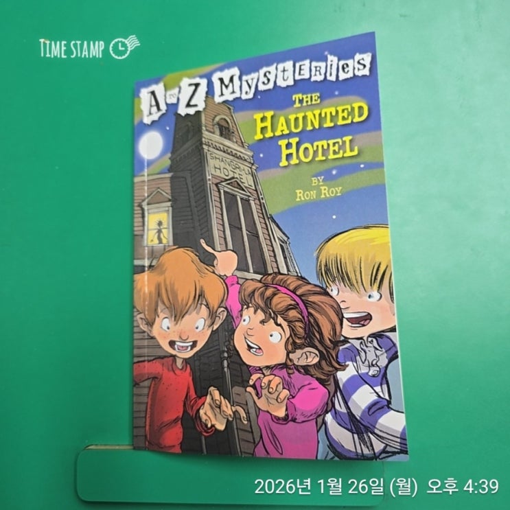  A to Z mysteries The Haunted Hotel 챕터북추천 미스터리 윤설 엄마표영어