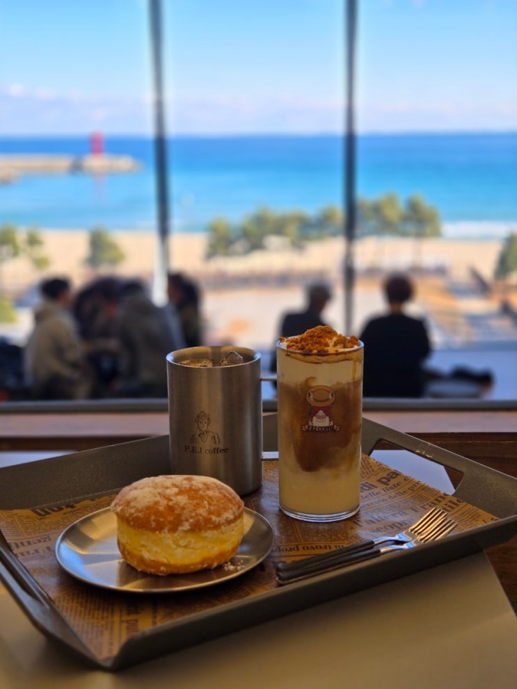  [P.E.I coffee] 강원도 양양 오션뷰 카페 추천