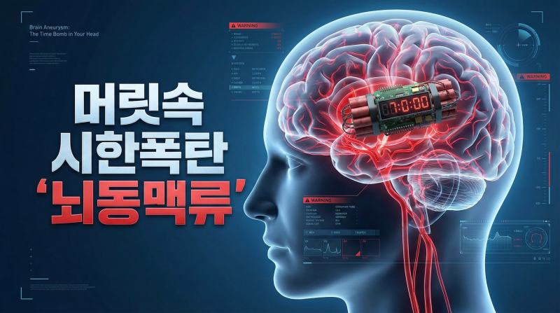 머릿속 시한폭탄 '뇌동맥류', 전조증상과 최신 치료법 완벽 정리