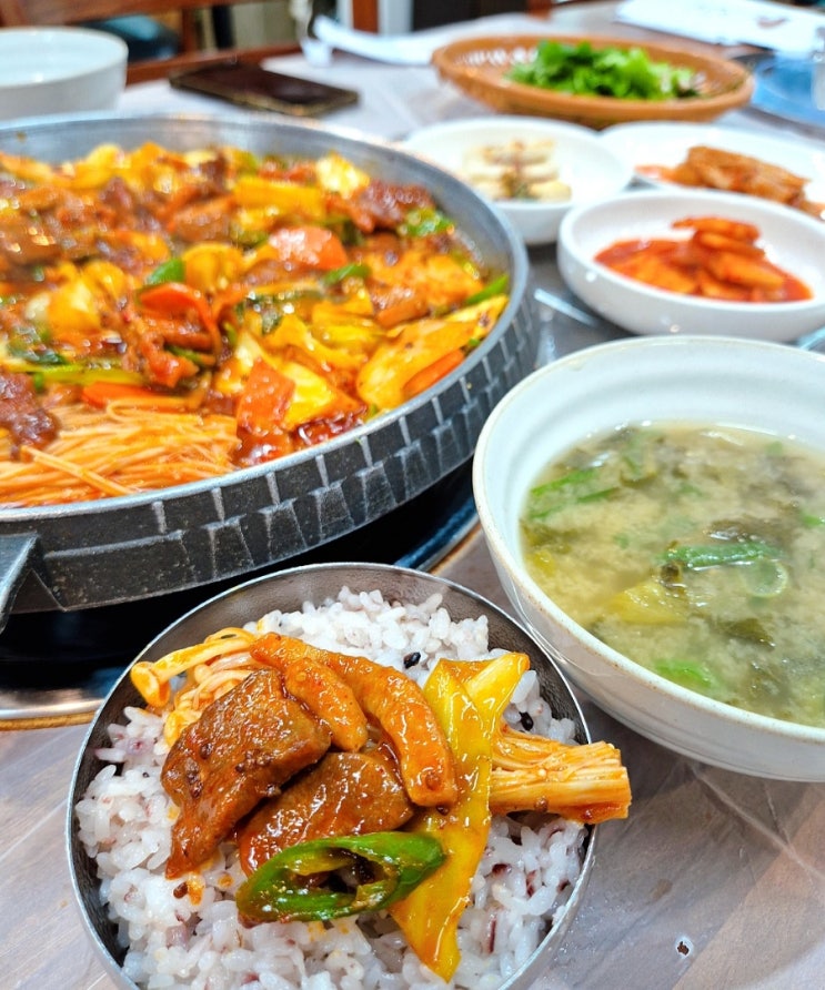  [ 전주 맛집 ] 도솔천 # 만성동 전주법원 근처 가성비 점심 백반 맛집 단체 모임 회식 룸 한식 식당 추천
