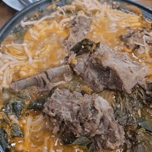  부산 장림시장맛집 바우네감자탕