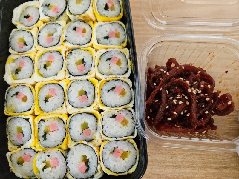 달인즉석계란말이김밥 성내직영점 / 천호맛집