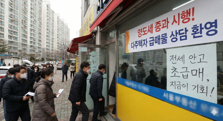 2026년 5월, 다주택자 양도세 중과 유예 종료!