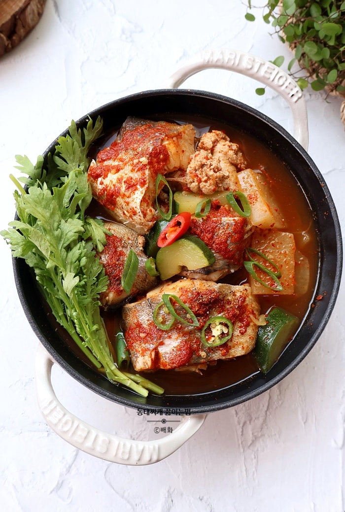 동태탕 끓이는법 알토란 동태찌개 레시피