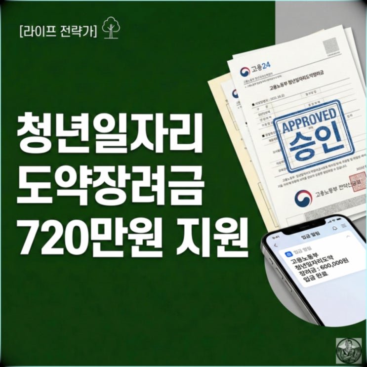  2026 청년일자리도약장려금, 접수 시작! 720만원 받는 법