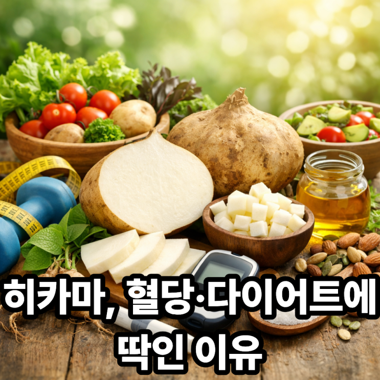   히카마 효능 총정리｜혈당·다이어트에 좋은 이유