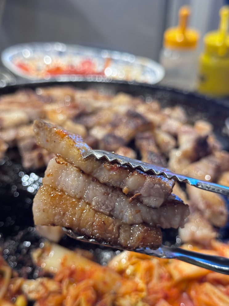  등촌역 근처 맛집 추천 꿉따 깨끗하고 맛있는 삼겹살
