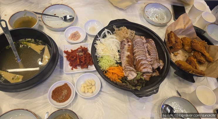  탄현2지구 족발 김종구의성마늘족발 한상세트
