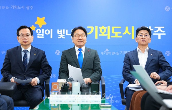  강기정 시장 “광주전남 통합 특별시 주소재지 광주가 합리적”
