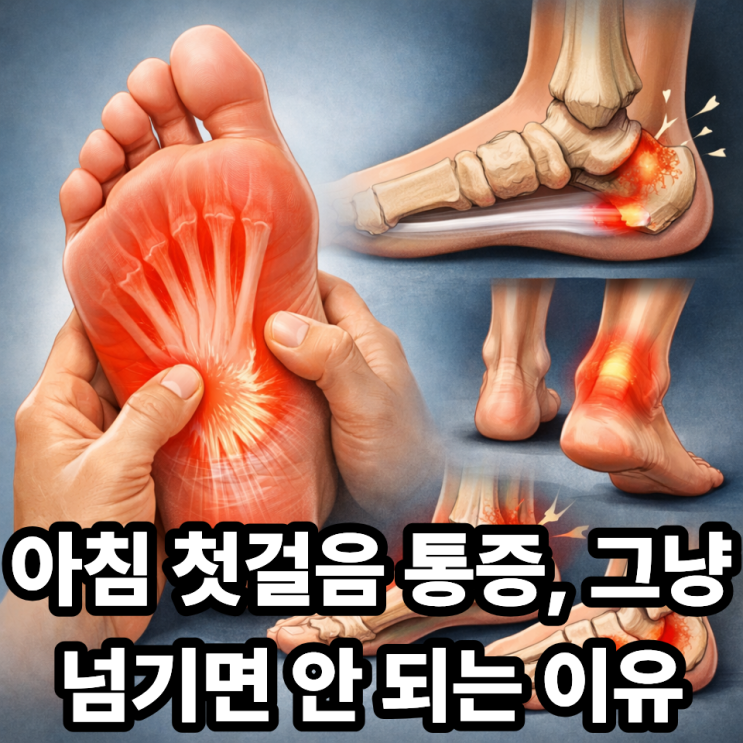  족저근막염 초기 증상과 방치하면 생기는 문제｜처음 신호를 놓치면 달라진다