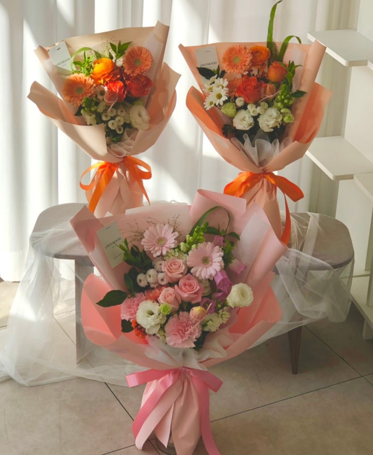  북수원꽃집 수원축하꽃다발 (파장동꽃집, 수원기념일꽃다발, 온무드플라워스튜디오)
