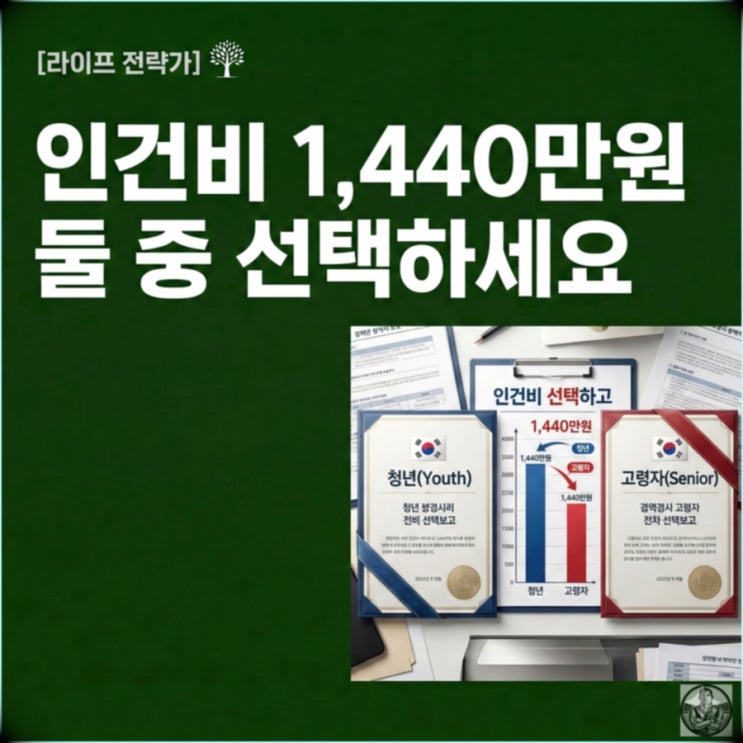  2026 청년일자리도약장려금 vs 고령자계속고용장려금