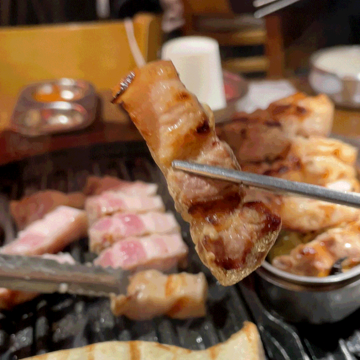  대전 롯데백화점 맛집 마적단 | 고기 굽는 건 맡기고 편하게 먹기만 하면 되는 오겹살 맛집