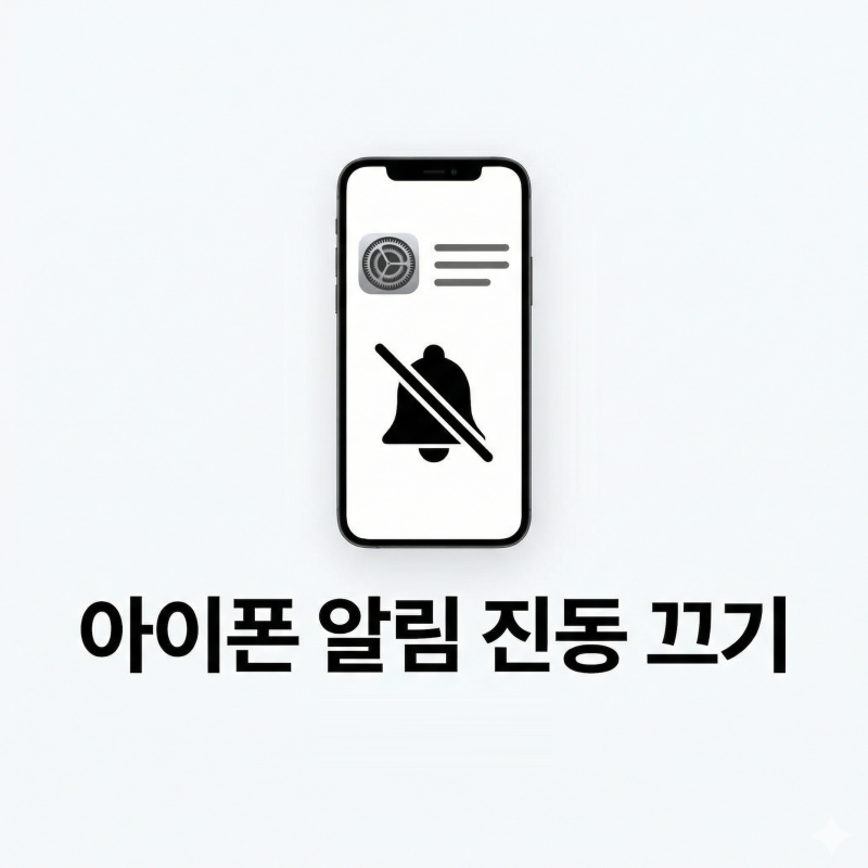 아이폰 알림 진동 끄기, 소리 모드에서도 가능한 설정 방법