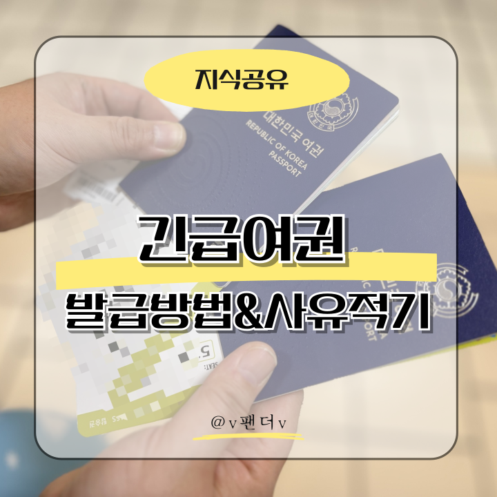  긴급여권(단수여권) 발급 방법 & 사유 적기-공항에서 여권이 안보인다면?해외여행 가기 전 여권을 분실, 훼손 했다면?여권유효기간 만료는 여행전 알게 되었다면? 포기하지 마세요!