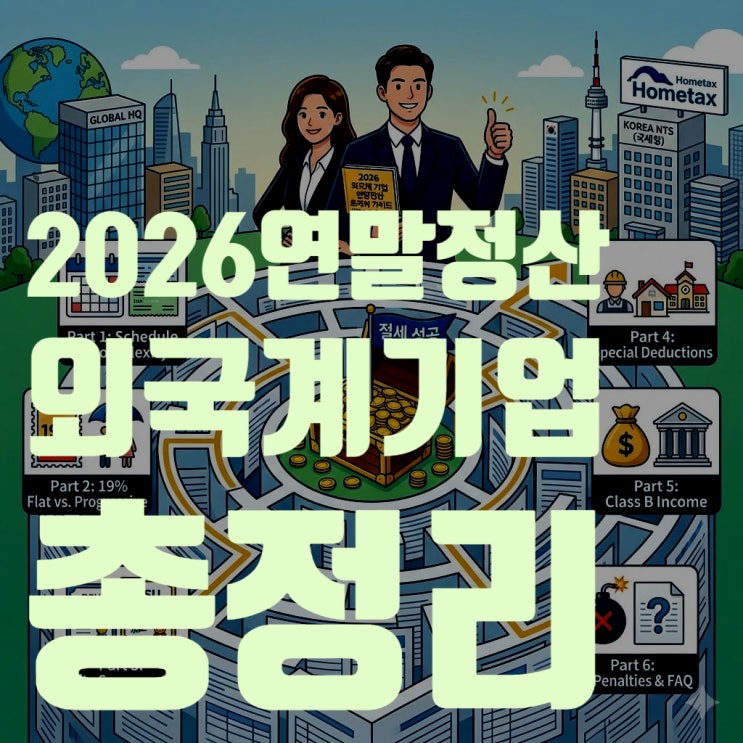  [필독] 2026 외국계 기업 연말정산: RSU 세금 폭탄 피하는 법 (을종근로소득 총정리)