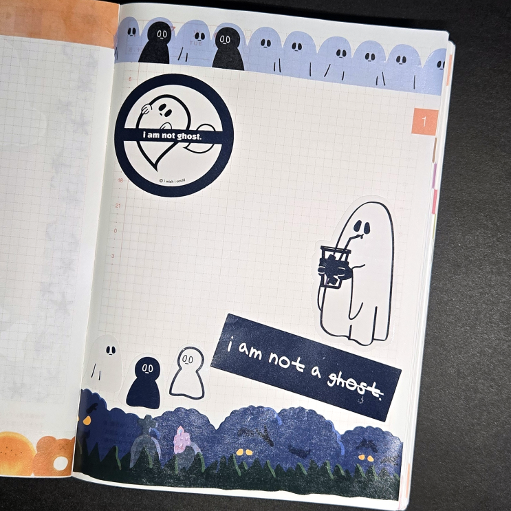  [다이어리 꾸미기] 시루다/판타포레 - i am not a ghost