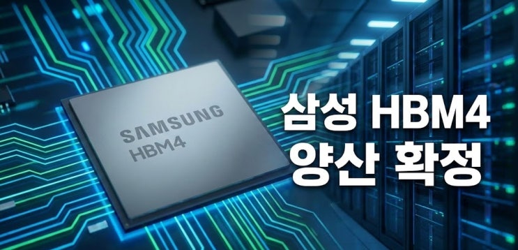  삼성전자 HBM4 양산 확정, ‘기술 신뢰’ 회복의 신호탄 – 주가와 실적은 언제 반영될까?