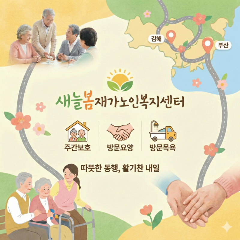 [새늘봄재가노인복지센터] 센터 이용안내
