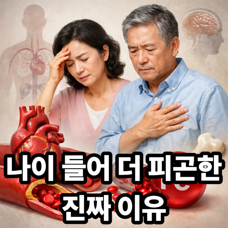  중장년층 철분 관리가 중요한 이유  피로·어지럼증 그냥 넘기면 안 되는 이유