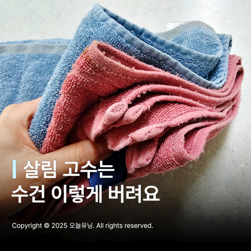 헌수건 버리는법 기부 방법 환경보호 실천하기