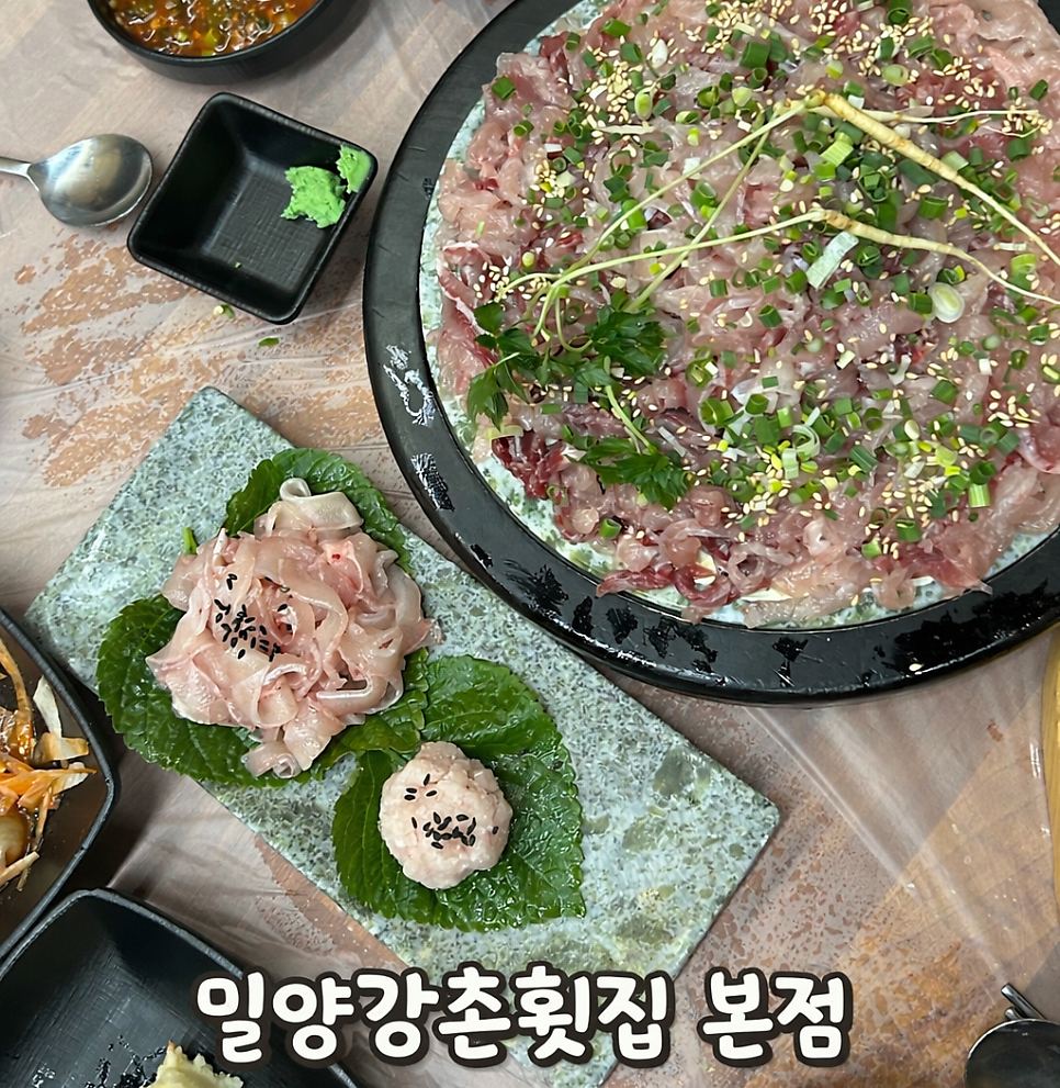 밀양강촌횟집 부산점 사진 1
