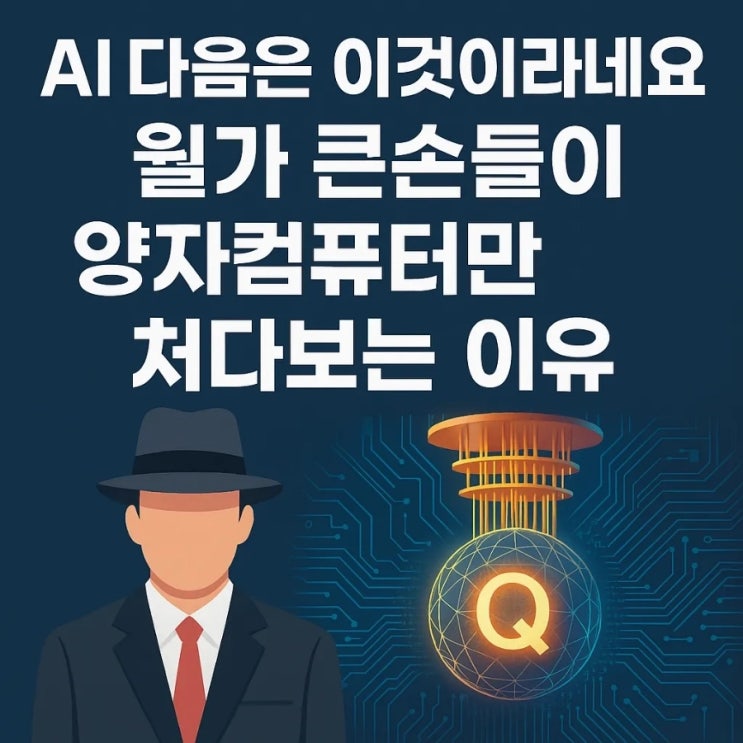  AI 다음은 이것이라네요, 월가 큰손들이 양자컴퓨터만 쳐다보는 이유