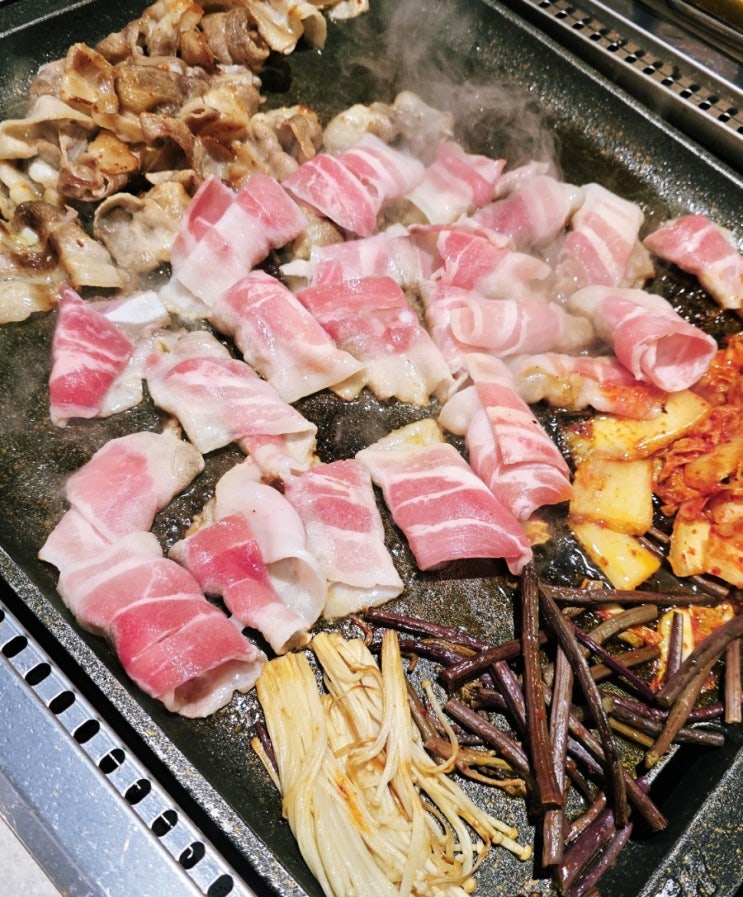  [장유율하]부담없이 즐기는 대패삼겹살이 맛있는 율하2지구 고기집 '봉림대패 김해율하점'