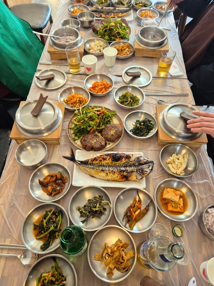  구리 내돈내산 찐맛집 추천 소떡갈비 생선구이 정식 올고존