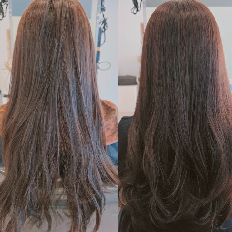  안산 중앙역 미용실 추천 원핏살롱 헤어 클리닉 Before After