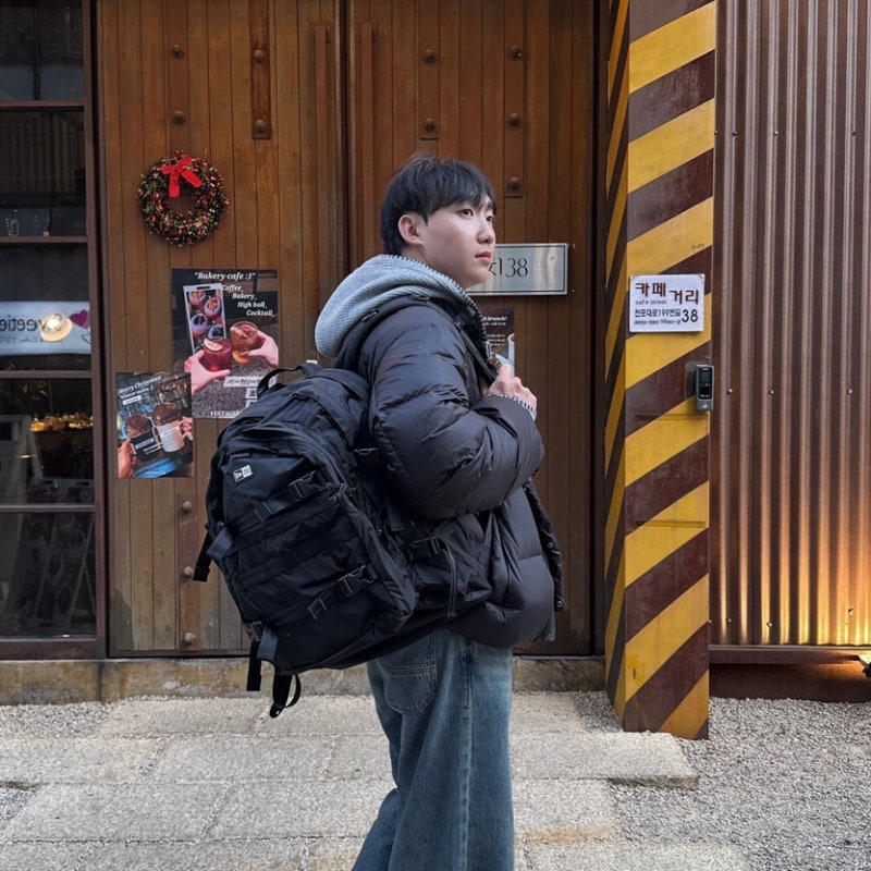 뉴에라 캐리어 백팩 남자백팩 추천 NEWERA 대학생가방 데일리룩 리뷰