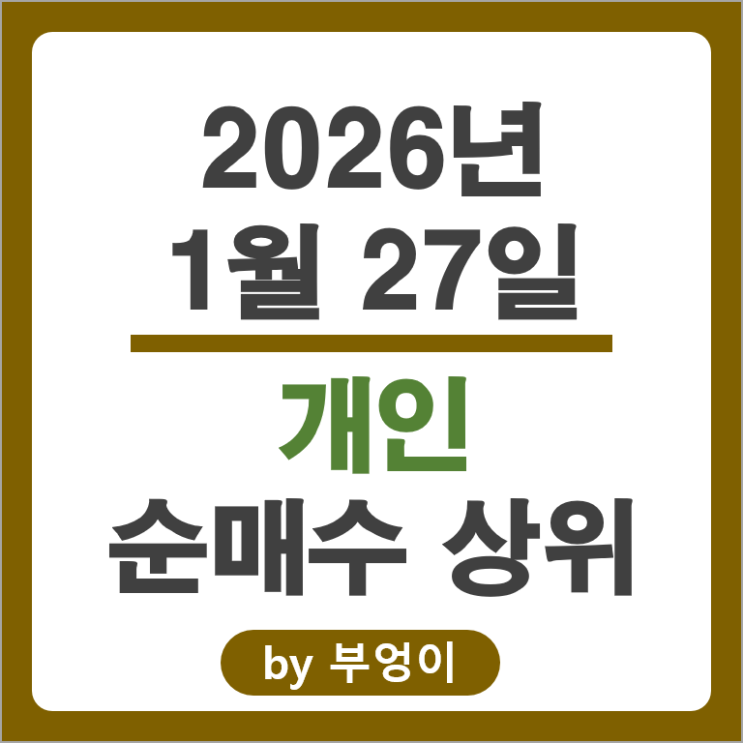 개인 순매수 주식 현대자동차 현대중공업 한전기술 두산에너빌리티 주가
