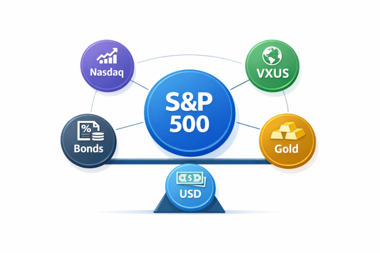  2026년 투자 전략 | S&P 500 외 VXUS와 달러를 선택한 이유