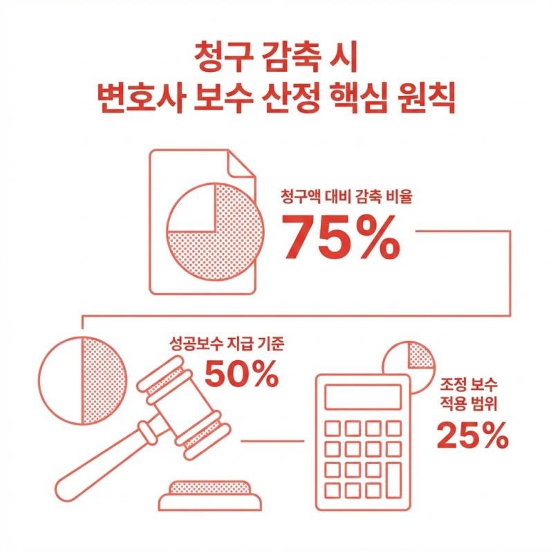 소송비용 부담을 줄이는 법, 청구 감축 시 변호사 보수 안분계산법 총정리 관련 이미지 3