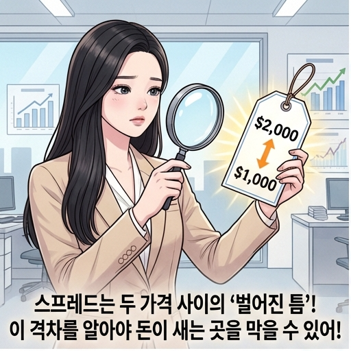  스프레드 뜻 환율, 금리, 선물 스프레드란?