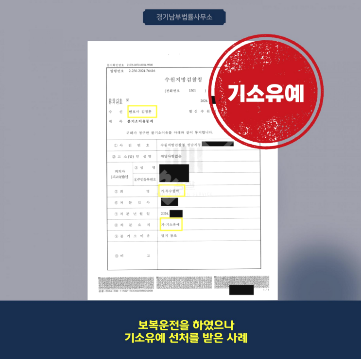  급정거·진로차단 보복운전, 형사처벌 대신 기소유예 이끈 수원교통사고변호사 법적판단
