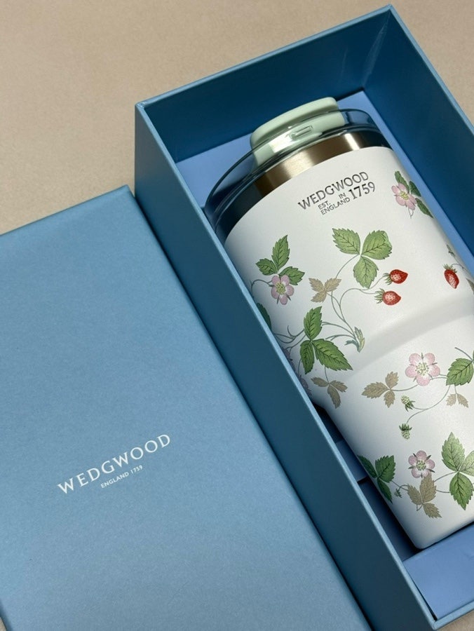 웨지우드 와일드 스트로베리 리프레시 텀블러 WEDGWOOD TUMBLER WILD STRAWBERRY