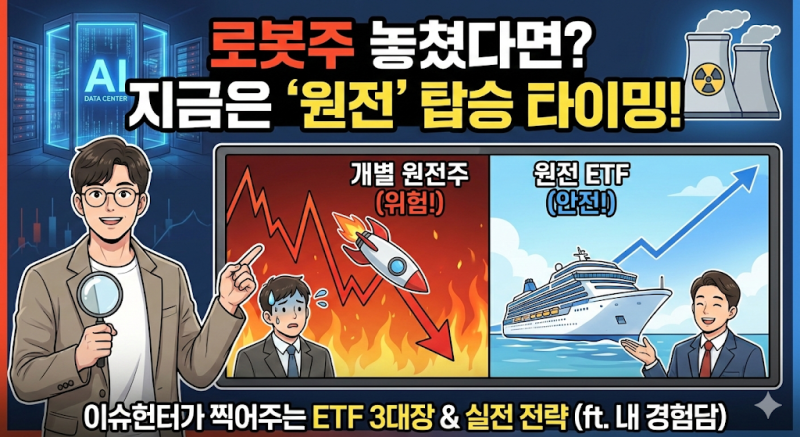 로봇주 놓치고 속 쓰린 분들, 지금 '이것'마저 놓치면 밤잠 설치십니다.