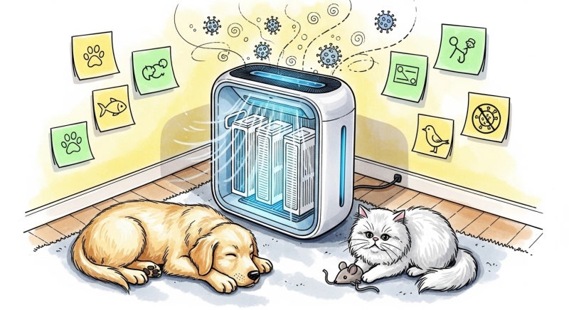 2026년 공기청정기 트렌드 펫 케어 기능이 필수?