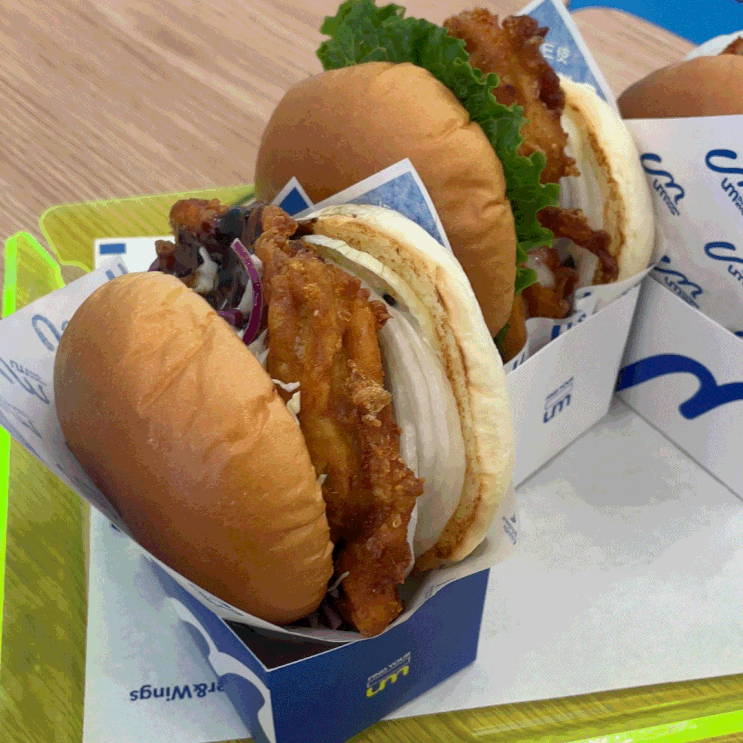  대전 햄버거 맛집 움버거앤윙스 대전충남대점 | 치킨버거의 정석, 이 정도 맛이면 재방문 각[대전 맛집]