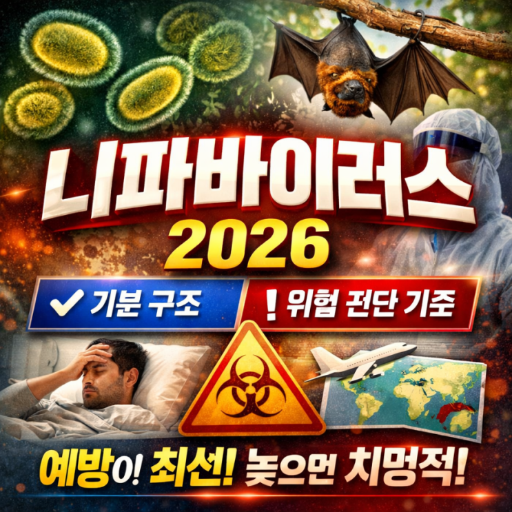  니파바이러스 2026 기본 구조와 위험 판단 기준